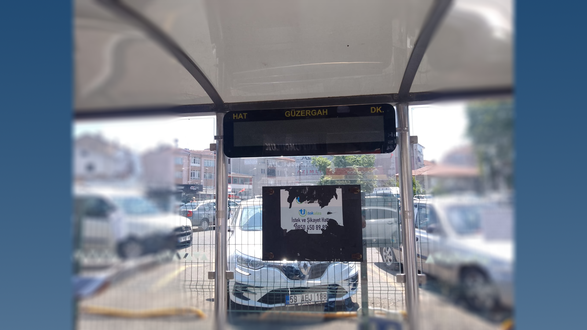 Tekirdağ Büyükşehir Belediyesi'ne 13 Adet Akıllı Durak Teslimi Image