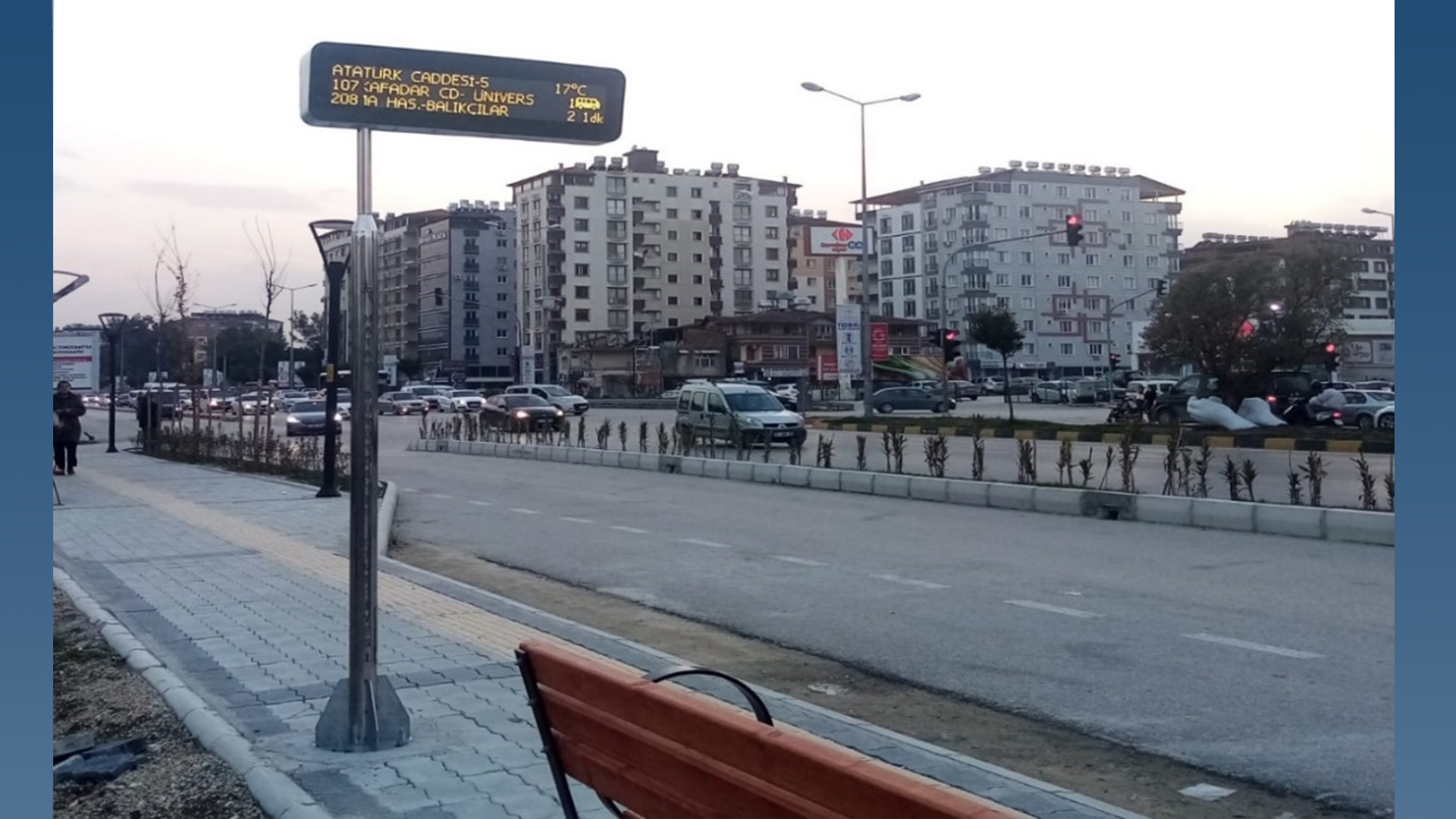 Hatay'da 27 Adet Akıllı Durak Kurulumunu Tamamladık Image